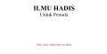 Ilmu Hadis untuk Pemula