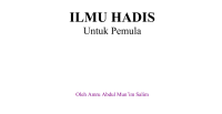 Ilmu Hadis untuk Pemula
